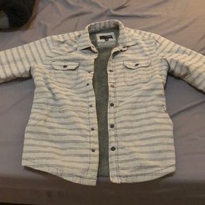Hurley Fleece lined shirt coat